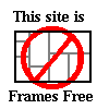  Frames nützen niemandem. 